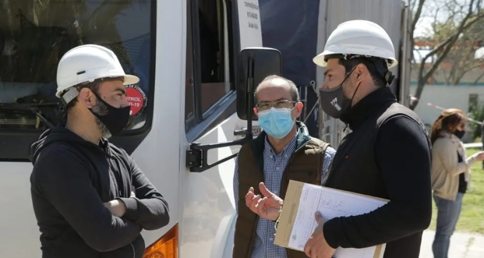 Pisano quiere construir una cancha en cada barrio y una escuela con el nombre de Diego Maradona