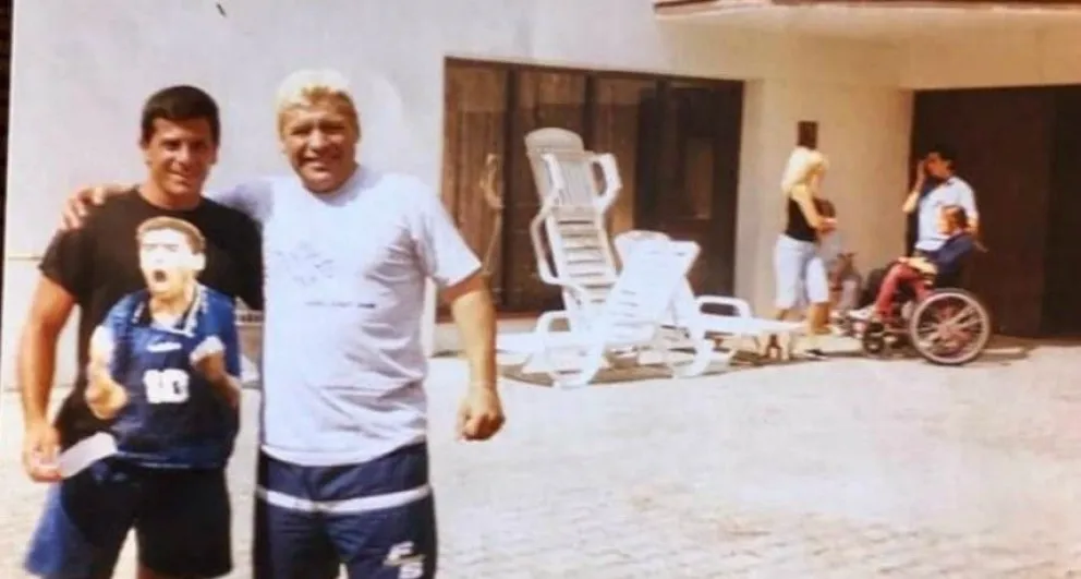 La historia oculta detrás de la foto que publicó “Nano” Viola con Diego Maradona