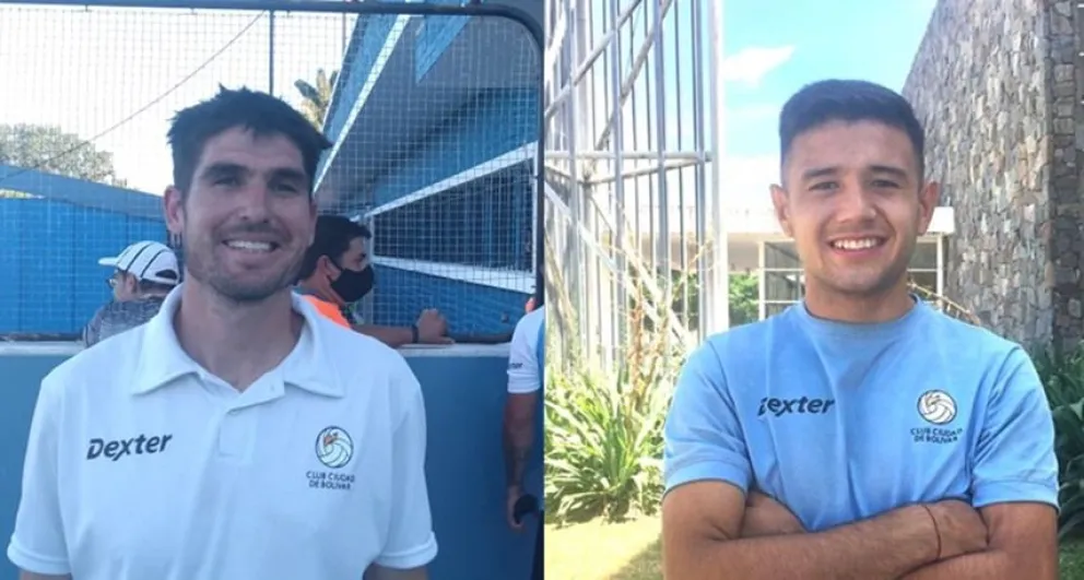 Los bolivarenses Ramiro Biscardi y Elías Gutiérrez firmaron contrato profesional con el Club Ciudad