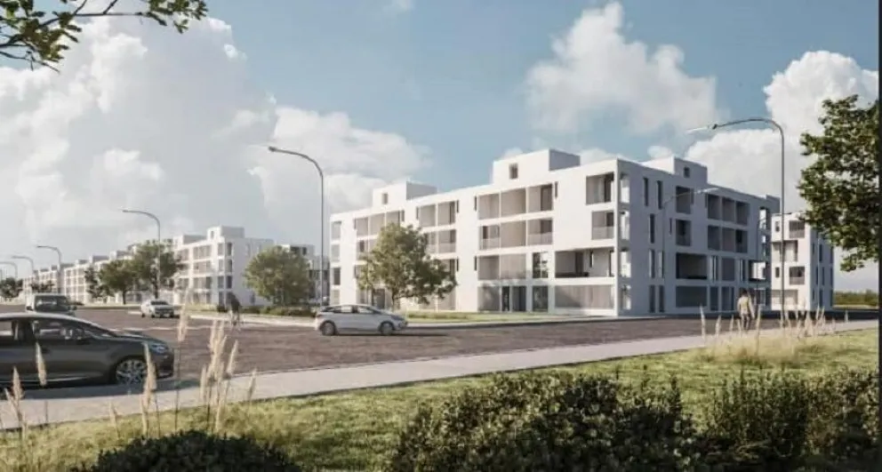 Doce edificios de tres pisos: así se ve el complejo Procrear que buscan construir en Bolívar