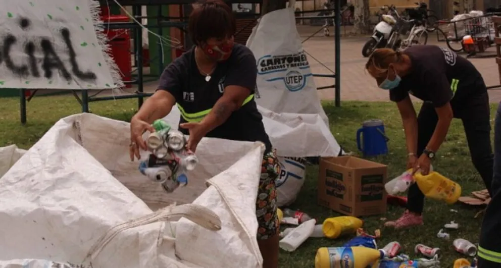 Cartoneros de Bolívar impulsan la separación de residuos en origen para mejorar la calidad de su trabajo