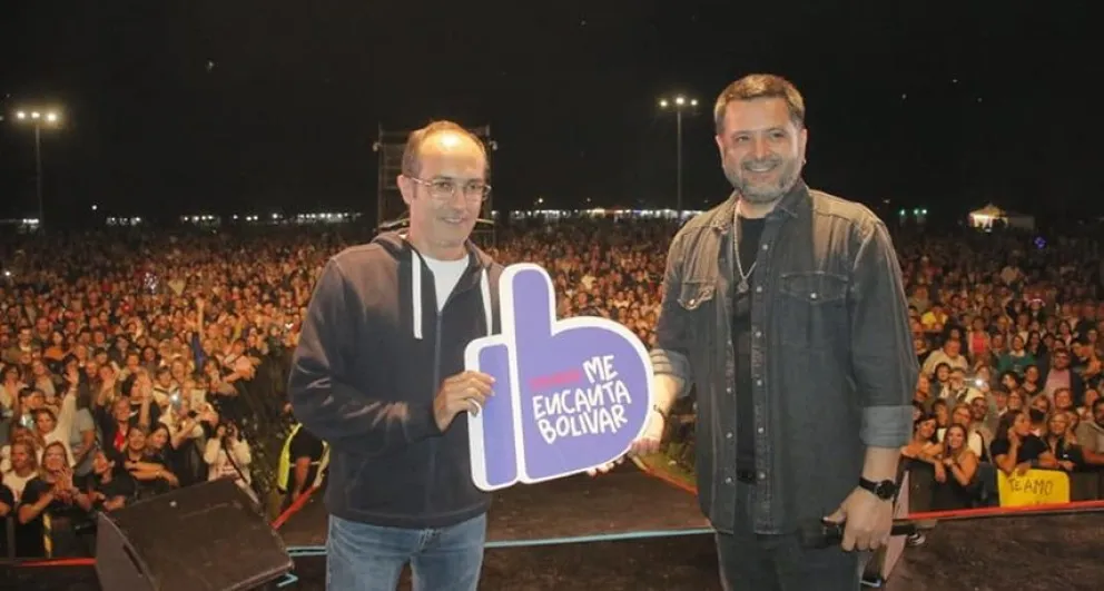 “Es una técnica que está por debajo de los ochenta decibeles” dijo Pisano sobre la pirotecnia en la última noche del 'Me Encanta Bolívar'