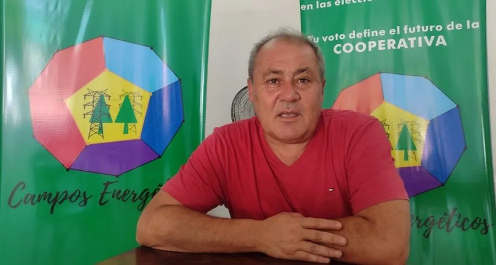 Para Campos la Cooperativa Eléctrica “es una verdadera fiesta” y adelanta que si gana la oposición harán una auditoría