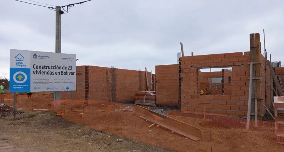 Casa Propia: comenzó la construcción de 23 viviendas en Zorzales Nuevo