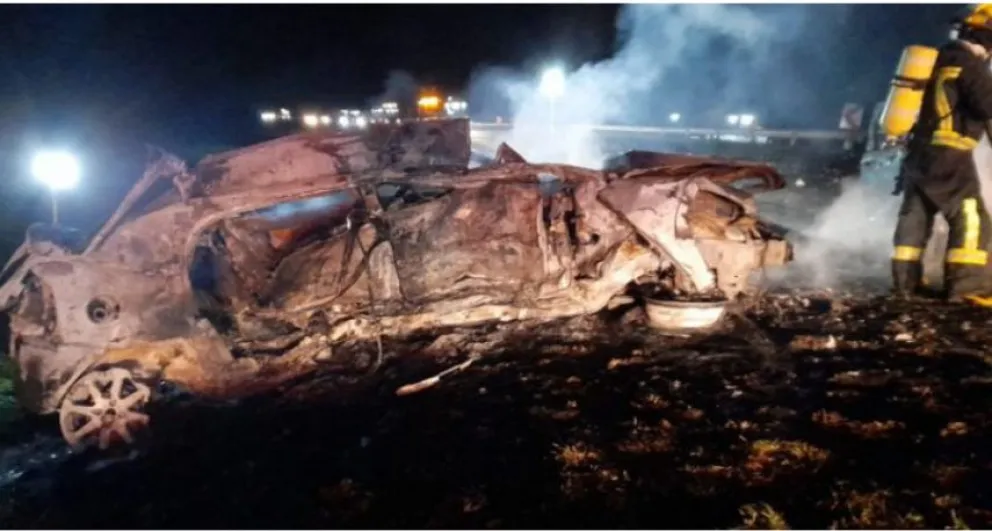 Una mujer bolivarense falleció en un trágico accidente en la ruta nacional 205