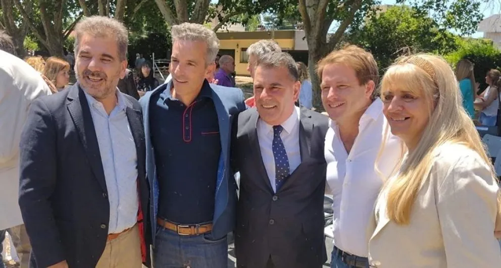 Sandra Santos volvió a encontrarse con Cristian Ritondo y referentes seccionales del PRO