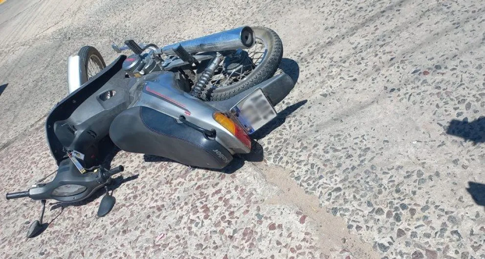 Una motociclista hospitalizada tras colisión en avenida Venezuela y Matheu