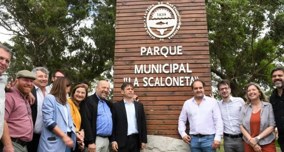 El parque municipal de un municipio costero ya fue nombrado como “La Scaloneta”