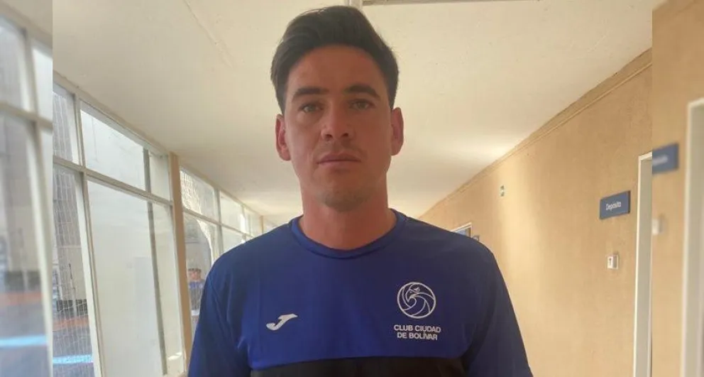 El Club Ciudad de Bolívar anunció a Edgardo Díaz como el quinto refuerzo para este 2023