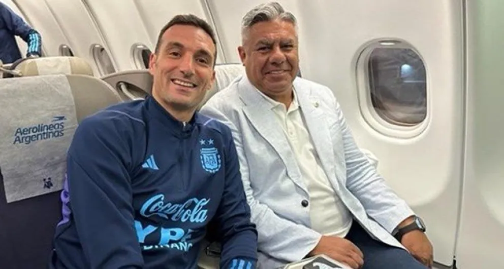 Tapia: “Apenas llegue Scaloni a Buenos Aires firmará la renovación de su contrato”