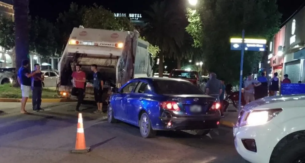 Se produjo una colisión en avenida Brown e Ignacio Rivas