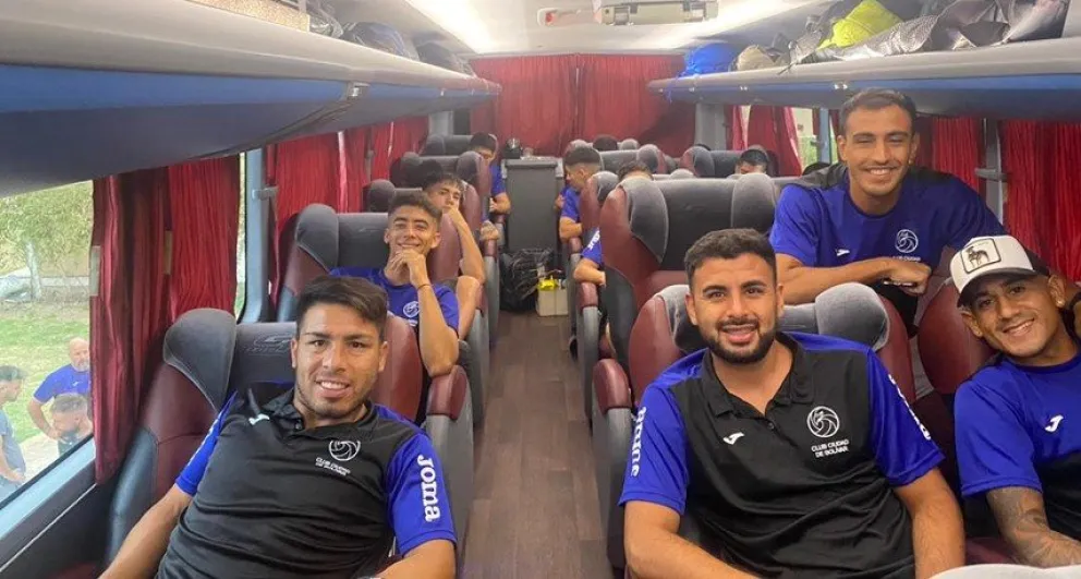 El plantel de Ciudad viajó a Varela para jugar cuatro amistosos de pretemporada