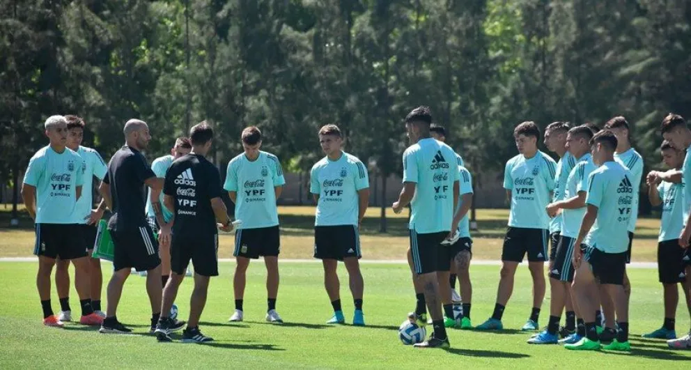 La Selección Argentina debuta ante Paraguay en el Sudamericano Sub 20