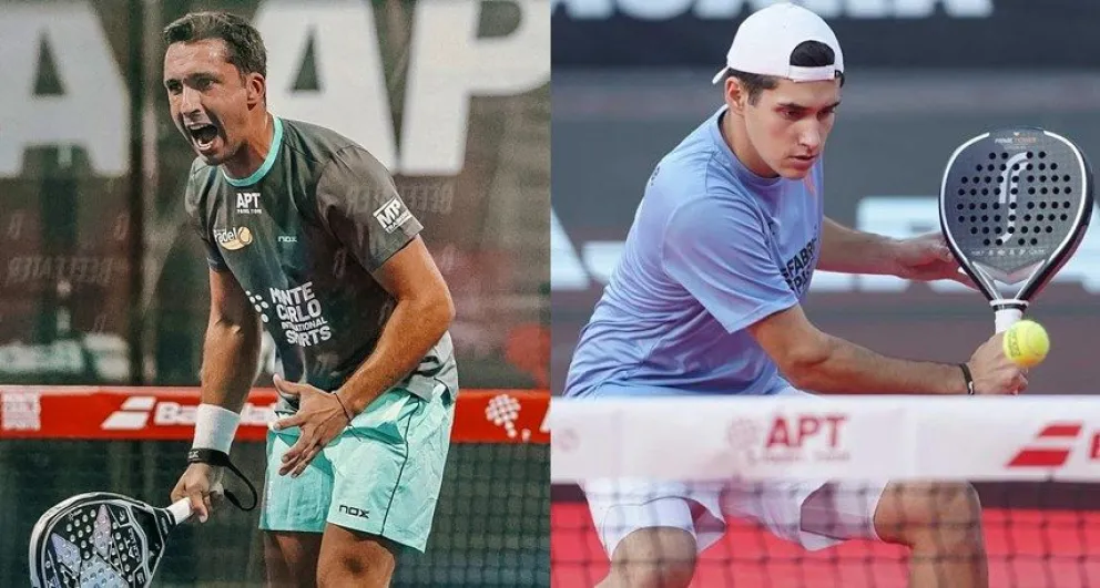 Padel: el bolivarense Andrés Britos y el deroense Maxi Sánchez Blasco se unen para la temporada 2023