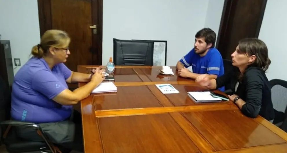 Representantes municipales se reunieron con la Comisión Nacional de Regulación del Transporte de Olavarría