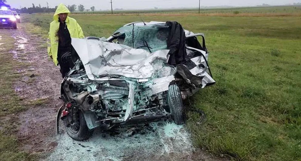 Accidente fatal en Ruta 205: una persona fallecida tras un choque frontal