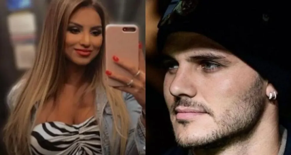 Los chats de Mauro Icardi con una joven de Olavarría que desataron la locura en el mundo del espectáculo