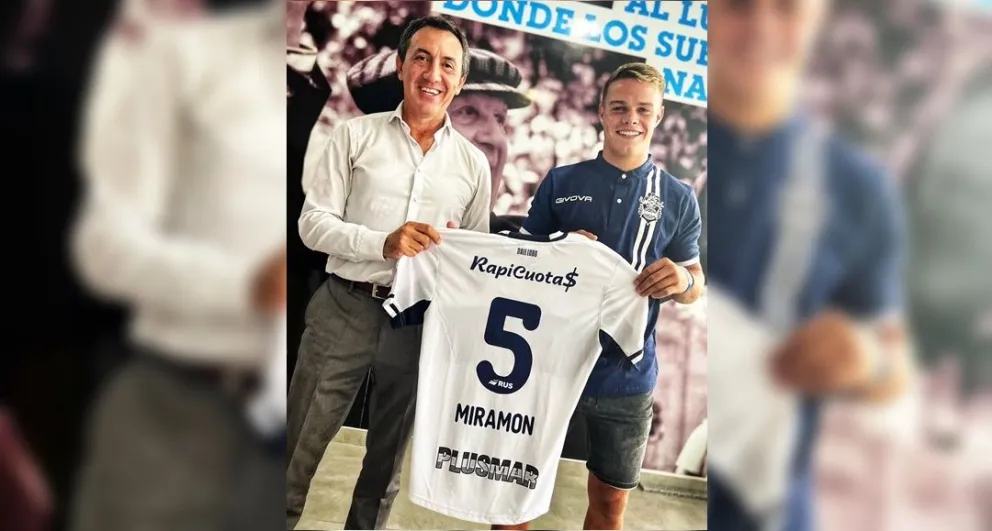 Nacho Miramón extendió su contrato con Gimnasia hasta 2025