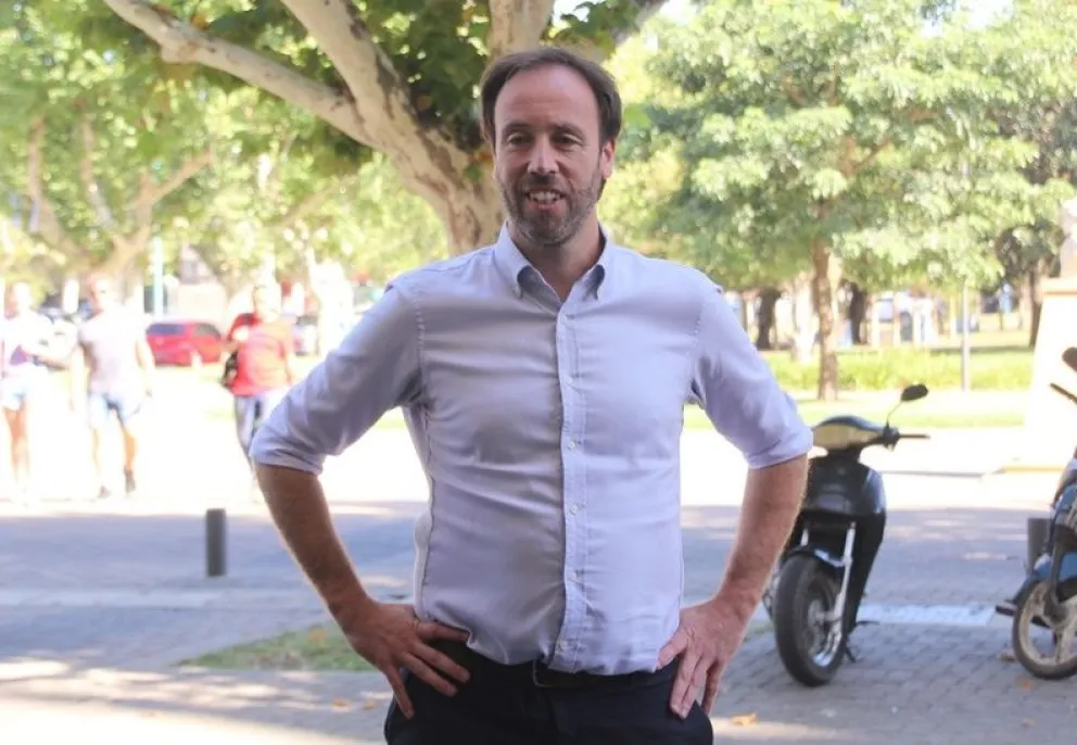 Pablo López en Bolívar. Foto: Archivo Presente Noticias.