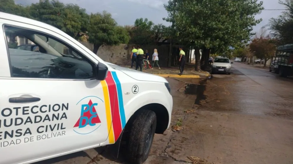 Una mujer se accidentó en bicicleta y fue derivada al hospital