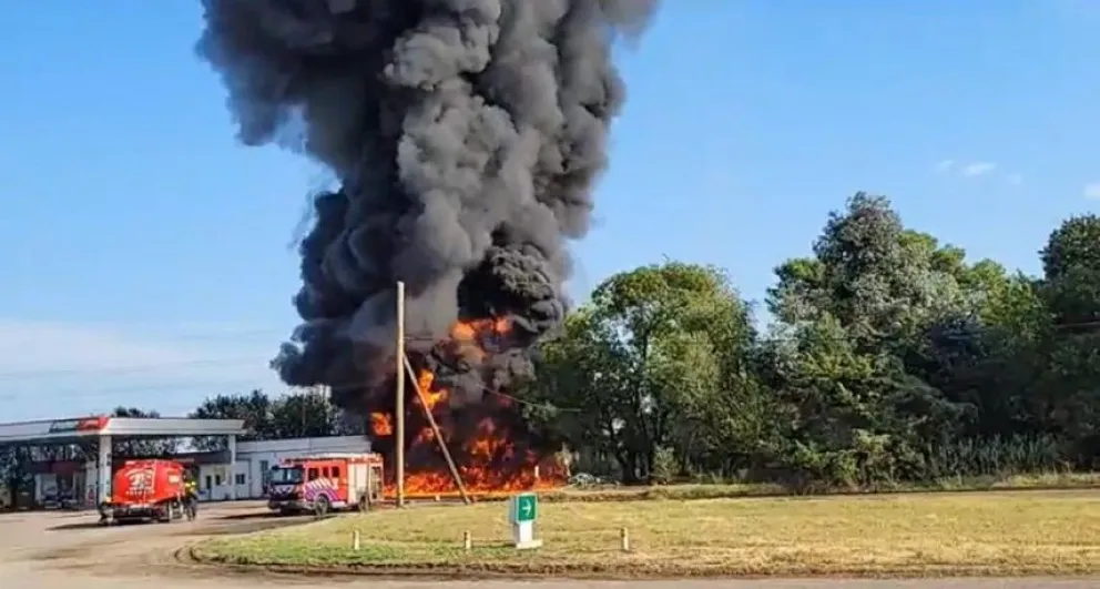 Falleció el trabajador de la estación de servicio de Pehuajó que sufrió un incendio días atrás