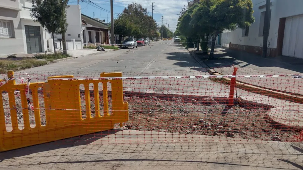 Una esquina de Bolívar estará cortada durante diez días por trabajos de bacheo