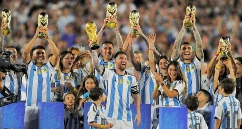 La Selección Argentina ocupa el primer puesto del ránking FIFA