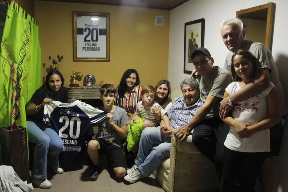 El orgullo de la familia de 'Pupi' Lescano: “Maradona le dijo que iba a tener un buen futuro"