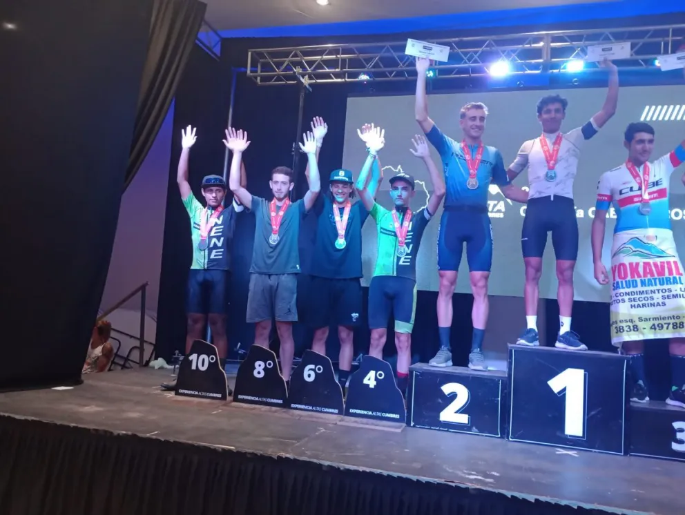 Cuatro bolivarenses se destacaron en la Vuelta a las Altas Cumbres