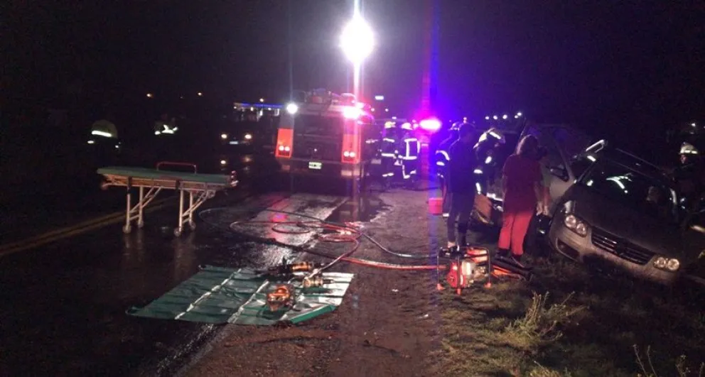 El conductor de un auto despistó en la ruta 226 y fue hospitalizado