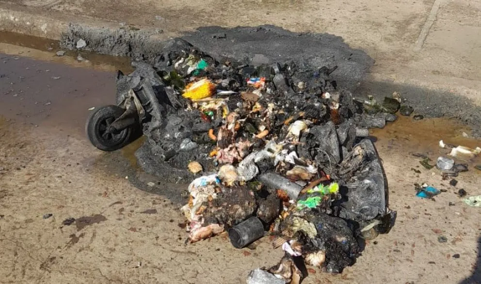 Quema de contenedores: la Municipalidad habla de "vandalismo" y pide que se cuide la ciudad