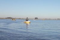 Laguna San Luis: el Club de Pesca enfrenta una parada clave en la lucha por la legalización de la compuerta