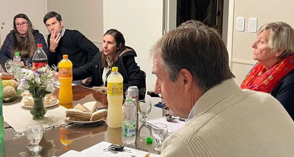 Integrantes de la comisión de la Sociedad Rural se reunieron con representantes de entidades bancarias