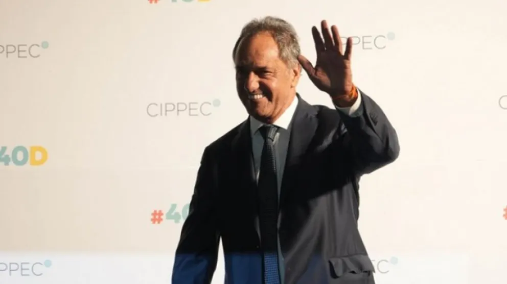 Daniel Scioli ratificó su candidatura a presidente: "Que la gente decida"