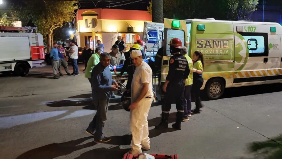 Motociclista hospitalizado tras una colisión en avenida Venezuela y Olascoaga