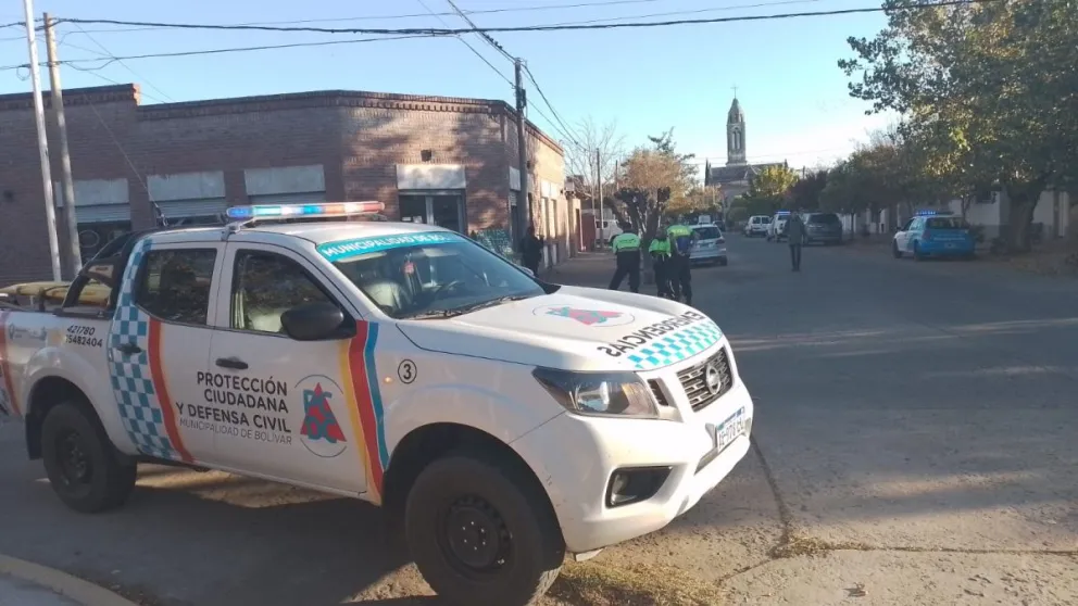 Una peatona hospitalizada tras un accidente en Boer y Rodríguez Peña