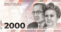 El Banco Central ratificó el lanzamiento del billete de 2000 pesos para el segundo semestre del año