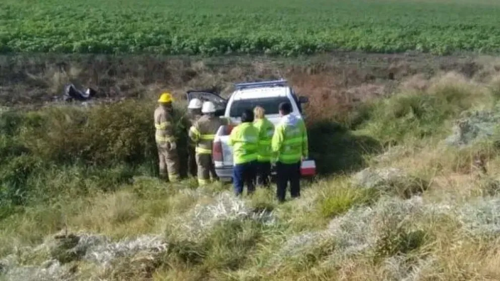 Accidente fatal en Ruta 226: falleció un policía tras volcar con el patrullero