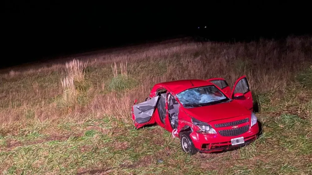 Dos camiones y un automóvil protagonizaron un choque múltiple en Ruta 65