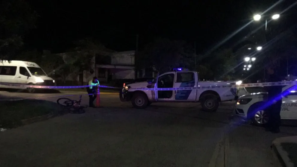 Una ciclista hospitalizada tras una colisión en Fabrés García y Rondeau