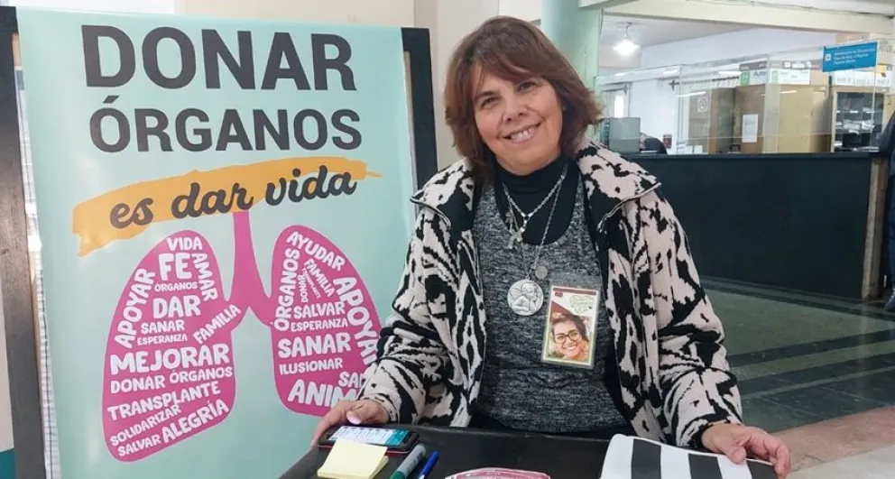 La mamá de una donante bolivarense impulsa una campaña de concientización: "Dio vida y estoy orgullosa de ella"
