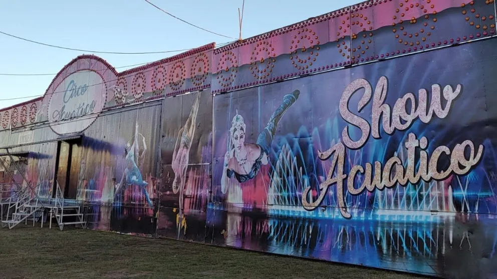 El Fantástico Circo Acuático hace su estreno en Bolívar: conocé los horarios de las funciones