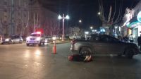 Un motociclista resultó hospitalizado tras una colisión en el centro de la ciudad
