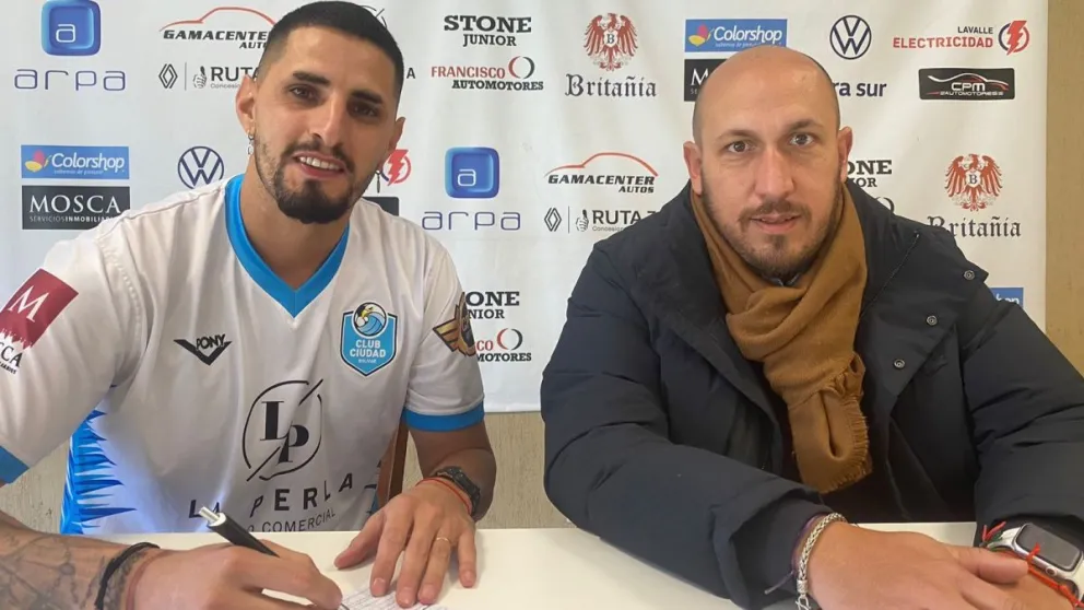 Christopher Alejandro Cabral es el segundo refuerzo del Club Ciudad de Bolívar