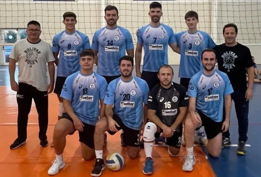 Bolívar Voley terminó invicto la fase regular y tiene rival en los Playoffs de la Liga Olavarriense