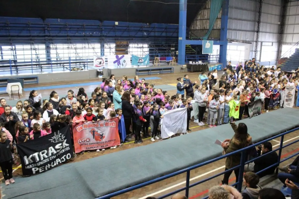 Se realizó un torneo de Gimnasia Artística en homenaje a Agustina Manrique