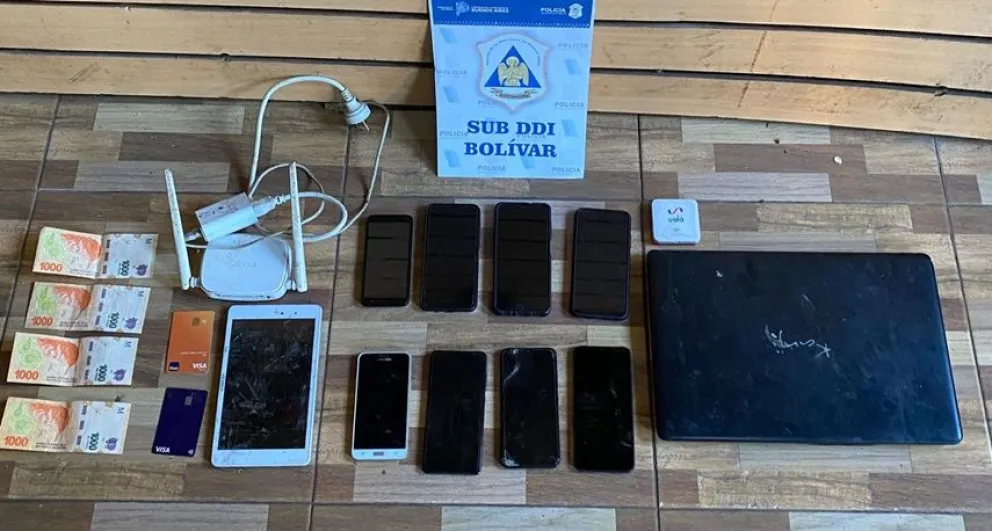 Dos personas fueron aprehendidas en un caso de sextorsión del que fue víctima un bolivarense 