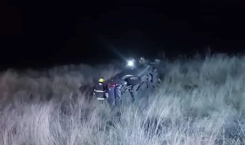 Vuelco en la ruta 65: un urdampilletense trasladado al hospital de Bolívar